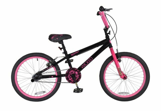 20" Concept Wicked black/pink