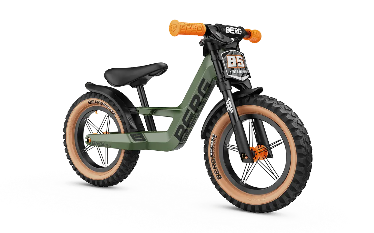 BERG Biky Cross Trail Green (with handbrake)