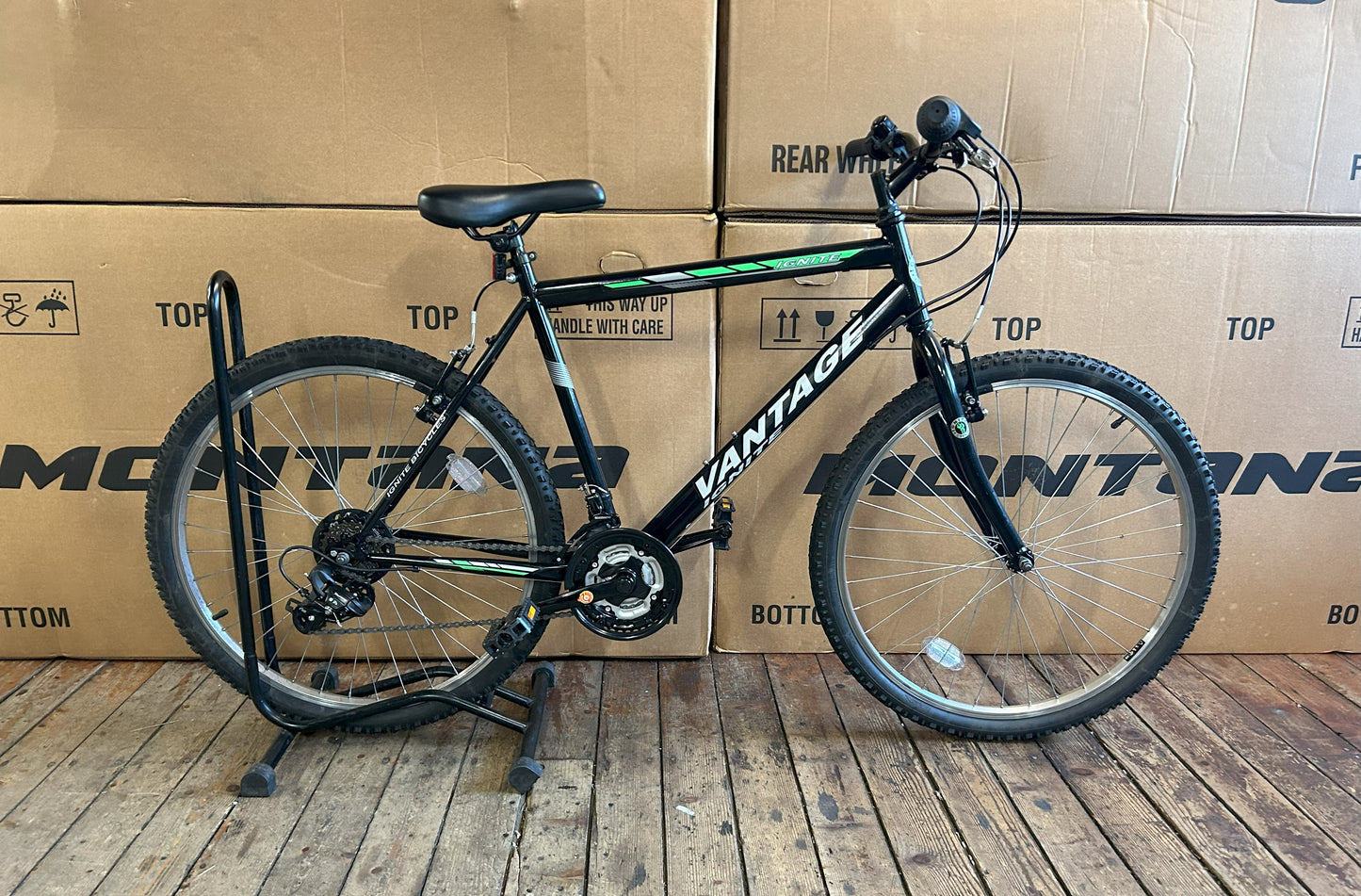 26" Ignite Vantage black/green (shop soiled)