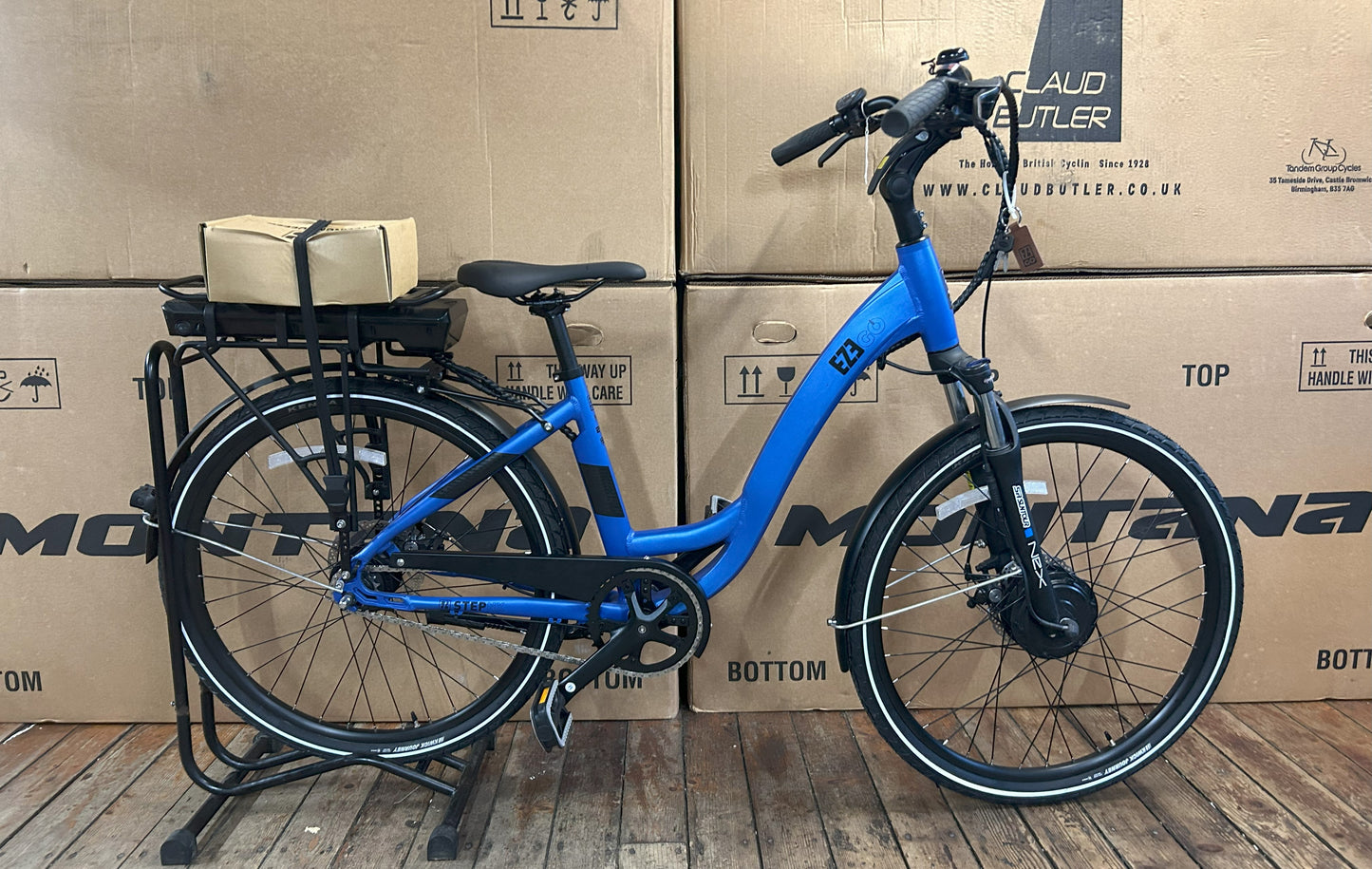 EZEGO Step Through Blue