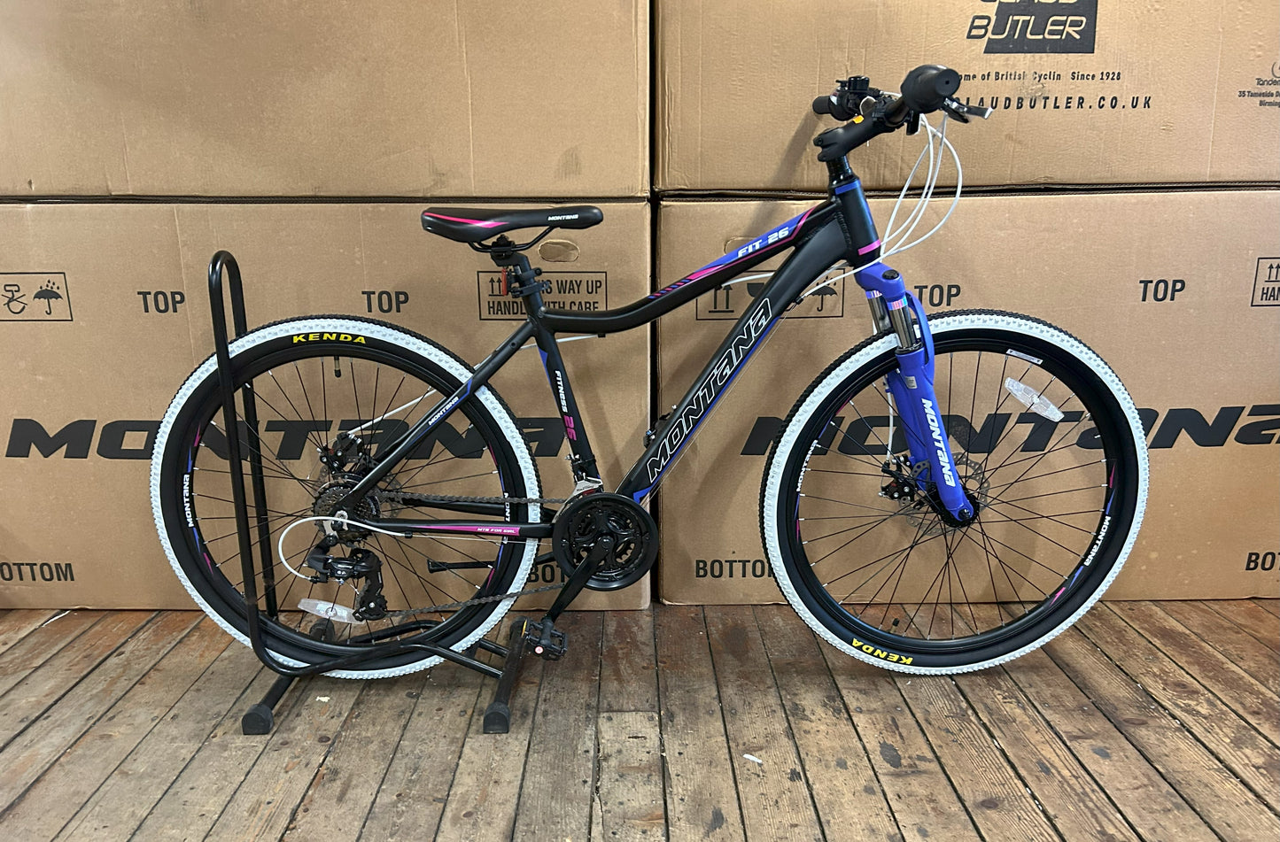 26" Montana Fit Black/Purple