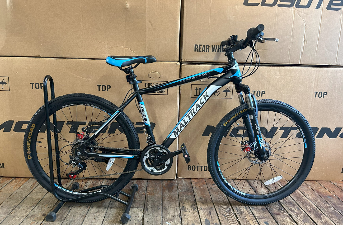 26" Maltrack Hardtail Black/Blue