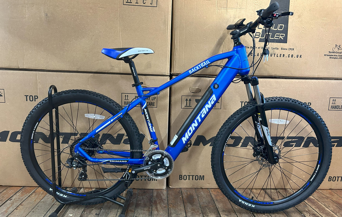 29" Montana E-bike Blue