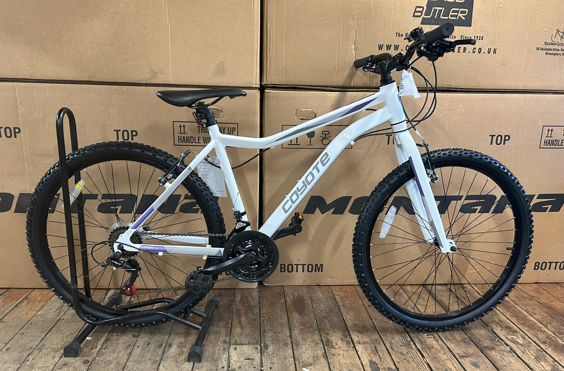 coyote mountainbike 26" Coyote Callisto White/Purple