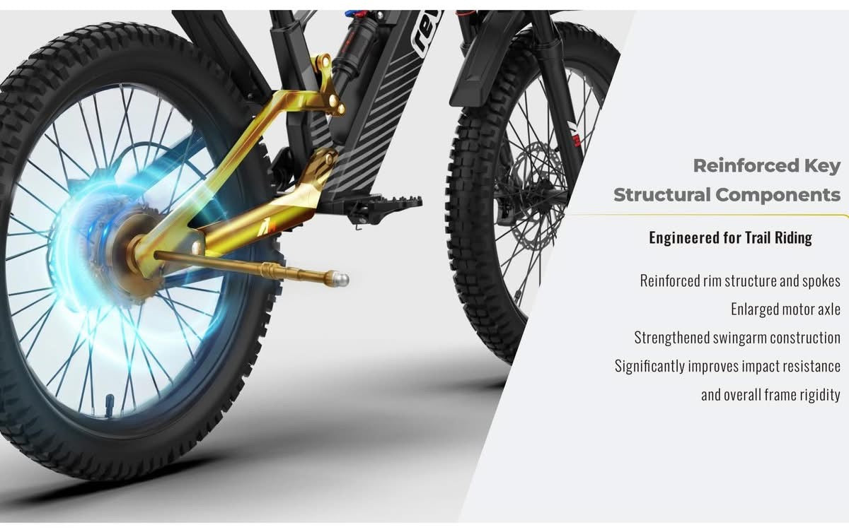 24” Revvi Electric Bike Black
