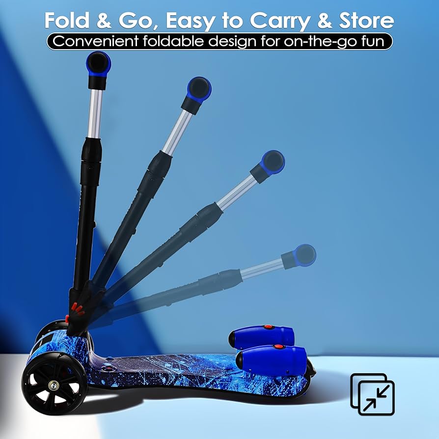 Water vapour scooter Blue
