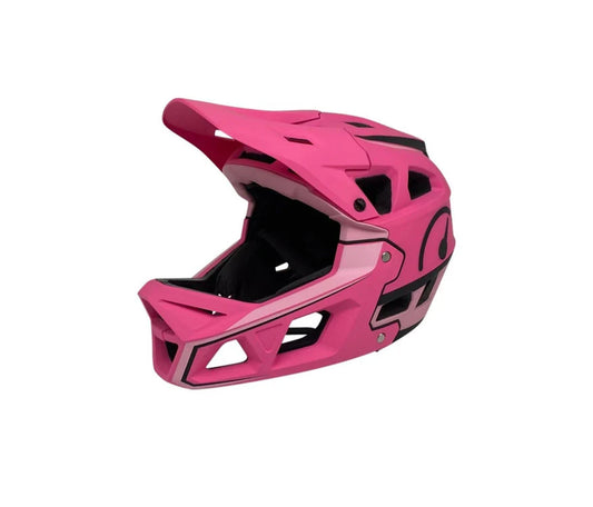 Revvi kids MTB Full face helmet Pink
