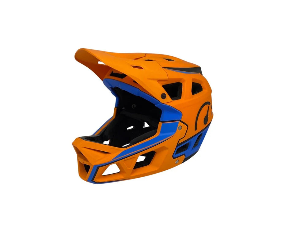 Revvi kids MTB Full face helmet Orange
