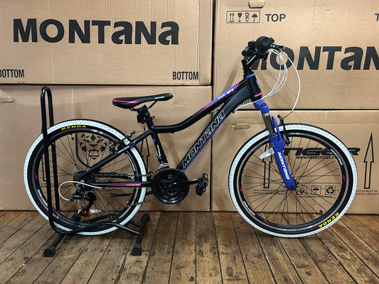 24" Montana fit Alloy black/violet