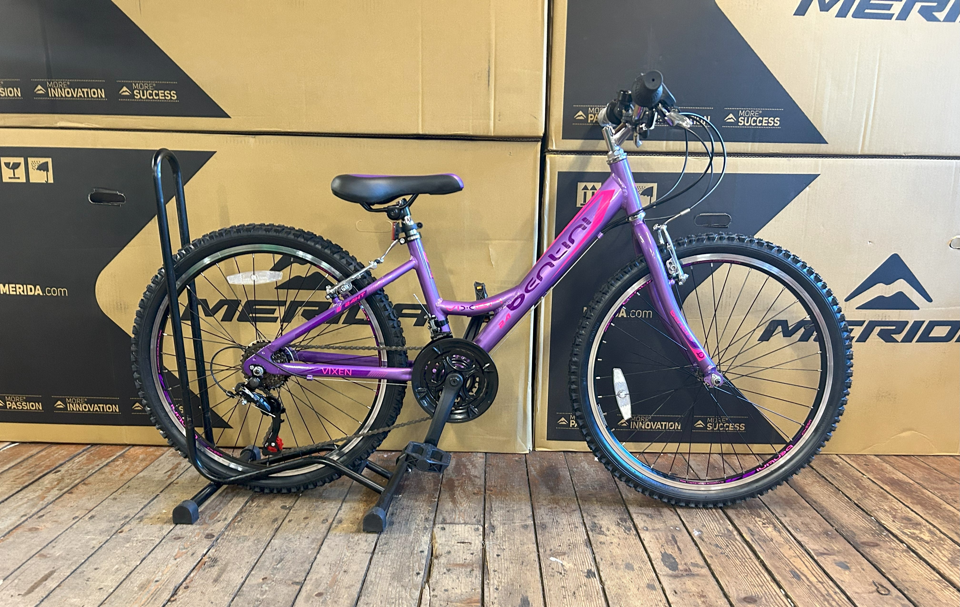 24 Bentini Vixen Purple Claudy Cycles